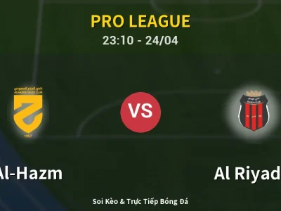 Soi Kèo Al-Hazm vs Al Riyadh – 23:10 24/04 | Nhận Định, Dự Đoán Tỷ Số