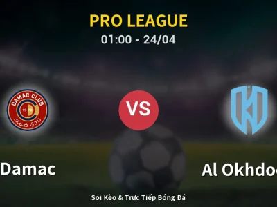 Kết Quả: Damac 2-0 Al Okhdood – Highlight & Bàn Thắng | Pro League