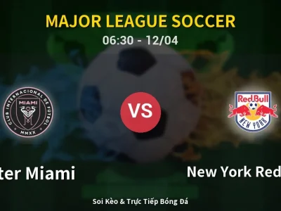 Kết Quả: Inter Miami 2-2 New York Red Bulls – Highlight & Bàn Thắng | Major League Soccer
