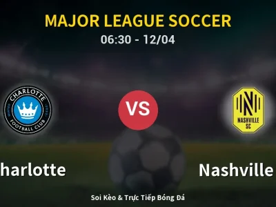 Kết Quả: Charlotte 1-2 Nashville SC – Highlight & Bàn Thắng | Major League Soccer