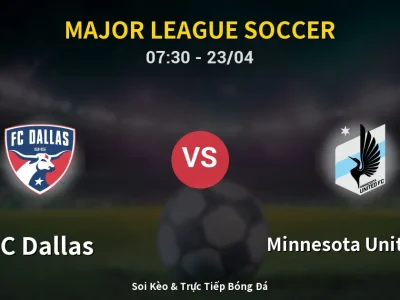 🔴 Trực Tiếp: FC Dallas 0-1 Minnesota United FC – Link Xem Major League Soccer (Full HD)
