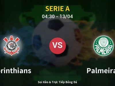 Kết Quả: Corinthians 0-0 Palmeiras – Highlight & Bàn Thắng | Serie A