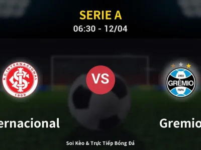 Kết Quả: Internacional 0-0 Gremio – Highlight & Bàn Thắng | Serie A