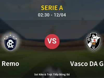 Kết Quả: Remo 1-1 Vasco DA Gama – Highlight & Bàn Thắng | Serie A