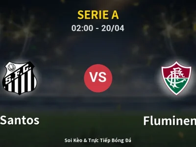 Kết Quả: Santos 2-3 Fluminense – Highlight & Bàn Thắng | Serie A