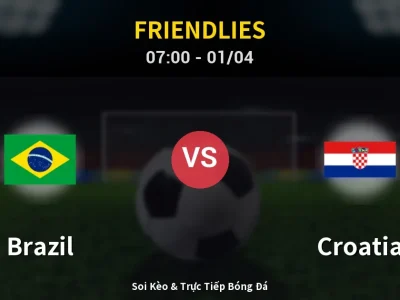Kết Quả: Brazil 3-1 Croatia – Highlight & Bàn Thắng | Friendlies