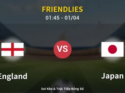 Kết Quả: England 0-1 Japan – Highlight & Bàn Thắng | Friendlies