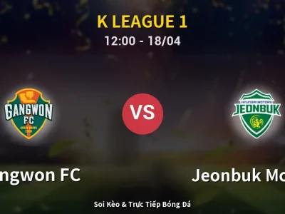 Kết Quả: Gangwon FC 1-1 Jeonbuk Motors – Highlight & Bàn Thắng | K League 1