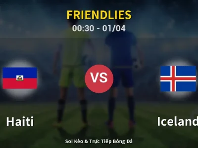 Kết Quả: Haiti 1-1 Iceland – Highlight & Bàn Thắng | Friendlies