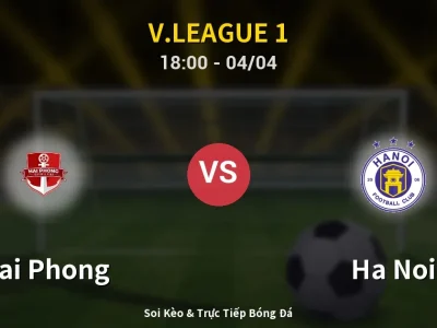 Soi Kèo Hai Phong vs Ha Noi – 18:00 04/04 | Nhận Định, Dự Đoán Tỷ Số