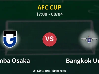 Kết Quả: Gamba Osaka 0-1 Bangkok United – Highlight & Bàn Thắng | AFC Cup