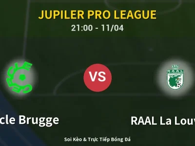 Soi Kèo Cercle Brugge vs RAAL La Louvière – 21:00 11/04 | Nhận Định, Dự Đoán Tỷ Số