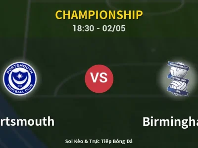 Soi Kèo Portsmouth vs Birmingham – 18:30 02/05 | Nhận Định, Dự Đoán Tỷ Số
