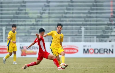 Chung kết U19 Quốc gia 2025/26: Sông Lam Nghệ An đối đầu PVF CAND trong trận đấu đỉnh cao! 1