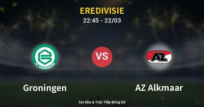 Groningen vs AZ Alkmaar 22/03