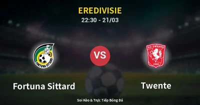 Fortuna Sittard vs Twente 21/03