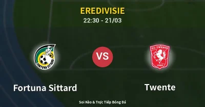 Fortuna Sittard vs Twente 21/03