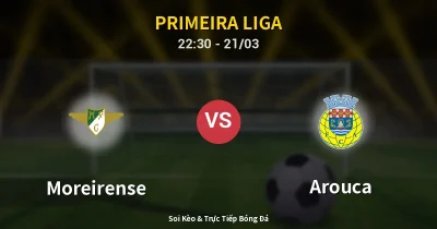 Moreirense vs Arouca 21/03