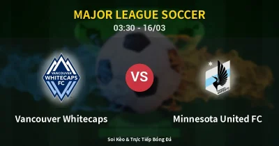 Vancouver Whitecaps vs Minnesota United FC 16/03