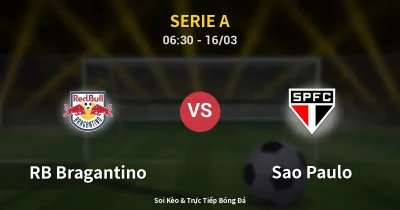 RB Bragantino vs Sao Paulo 16/03