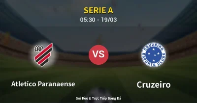 Atletico Paranaense vs Cruzeiro 19/03