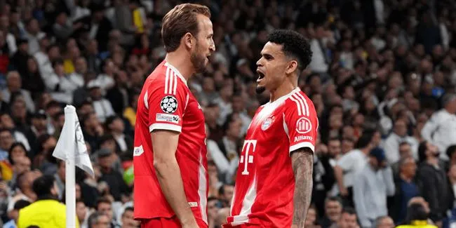 Bayern Munich đánh bại Real Madrid 2-1. Bayern Munich danh bai Real Madrid 2-1.